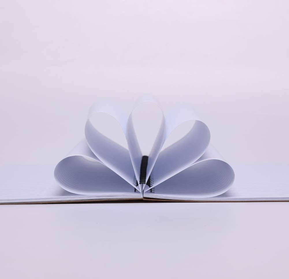 Spiral Notebooks College Ruled, Lined For Memo Diary Journal, Wirebound Notepads 100 Pages (50 Sheets), 8.4" x 5.7", 2 Pcs - Image 2